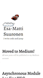 Mobile Screenshot of esa-matti.suuronen.org